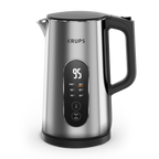 KRUPS Sélection, Bouilloire, 1,7L,  Réglage 6&nbsp;températures, Affichage en temps réel, Métal, KRUPS BW871DF0