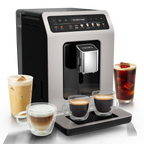 KRUPS Evidence Hot &amp; Cold, Machine expresso automatique, 18&nbsp;recettes chaudes et froides, KRUPS EA898DF1