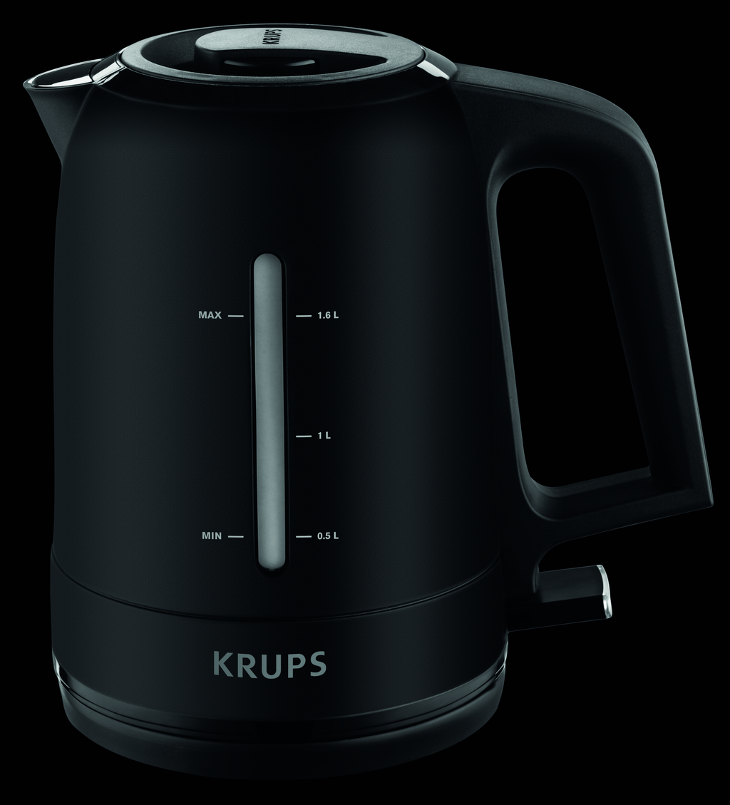 KRUPS Bouilloire, 1.6L,  Noire, KRUPS BW244810