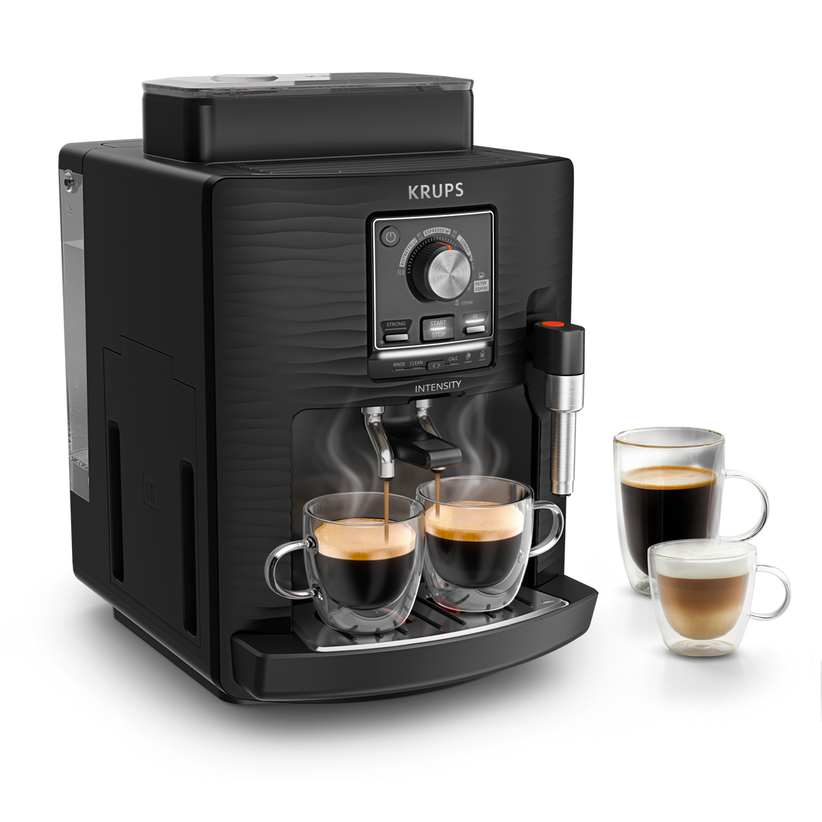 KRUPS Intensity, Machine espresso entièrement automatique, 4&nbsp;boissons, KRUPS EA5008E0