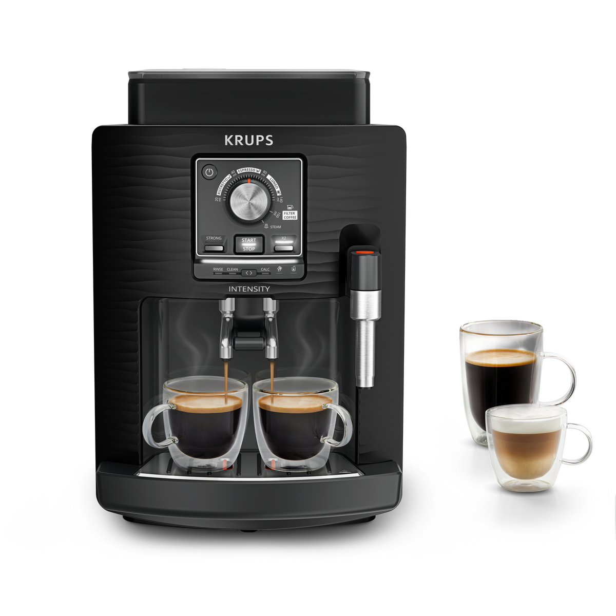 KRUPS Intensity, Machine espresso entièrement automatique, 4&nbsp;boissons, KRUPS EA5008E0