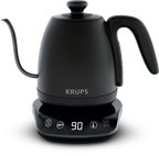 KRUPS Bouilloire, Col de cygne, 8 réglages de température, Noire, KRUPS BW923810
