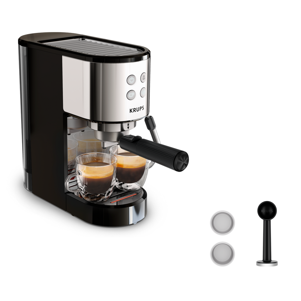 KRUPS Virtuoso Essential, Cafetière expresso manuelle, Krups XP441810