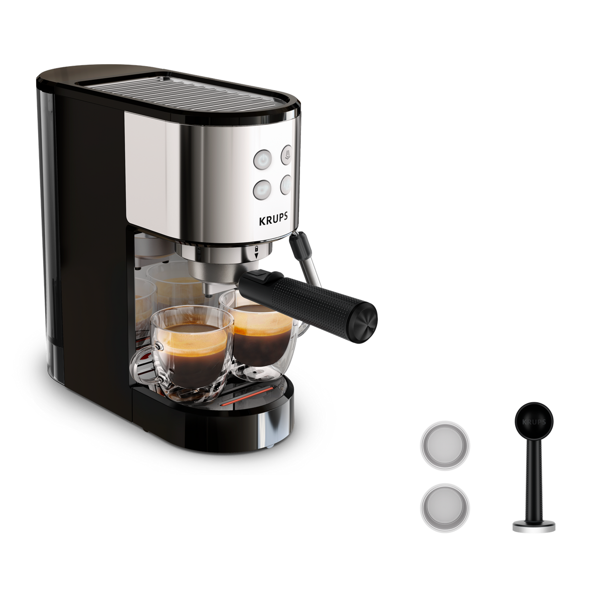 KRUPS Virtuoso Essential, Cafetière expresso manuelle, Krups XP441810