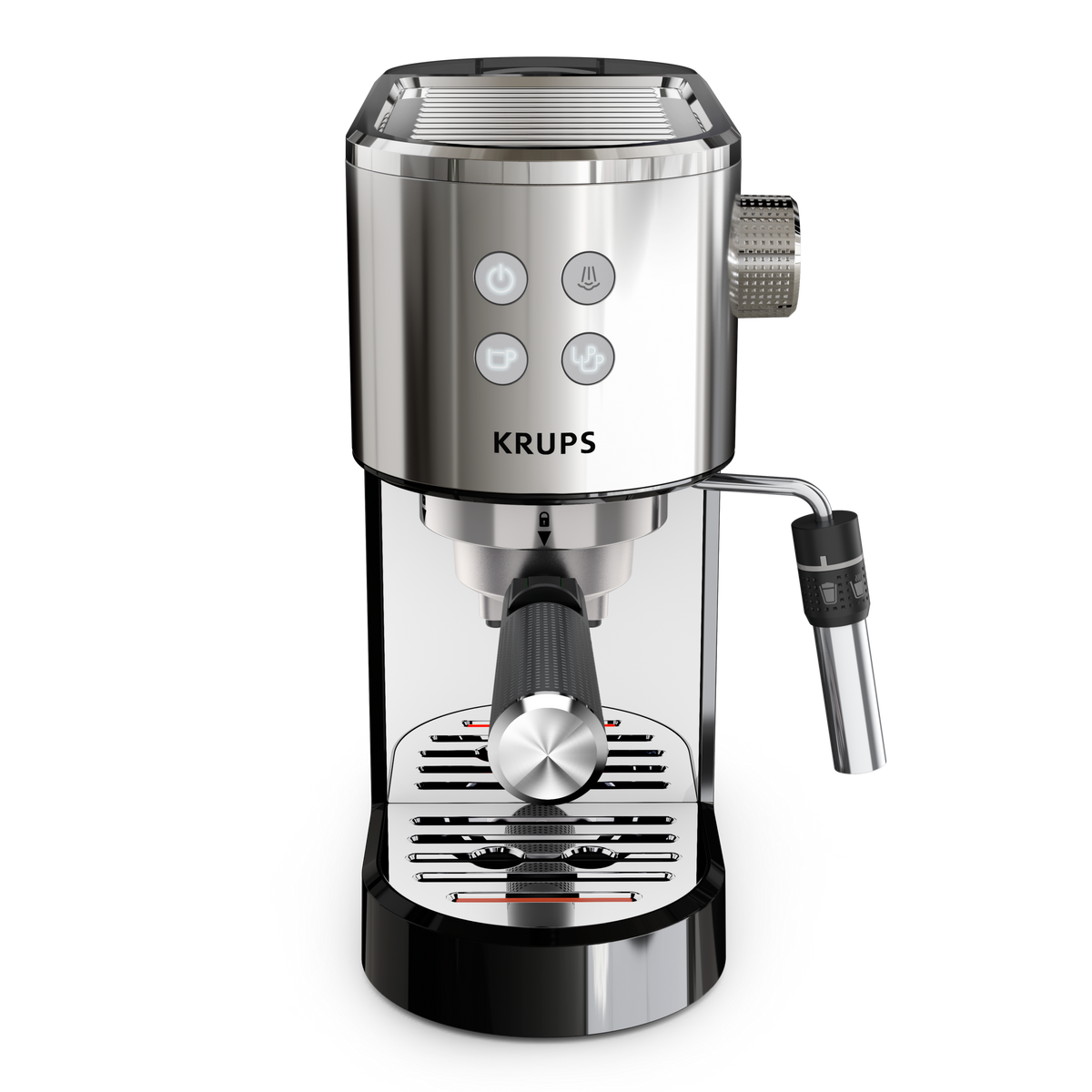 KRUPS Virtuoso +, Cafetière expresso à pompe, KRUPS XP444C10