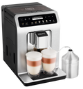 KRUPS Evidence, Krups, Machine à café à grains, 14 recettes café et latte, Carafe à lait, KRUPS EA894T10