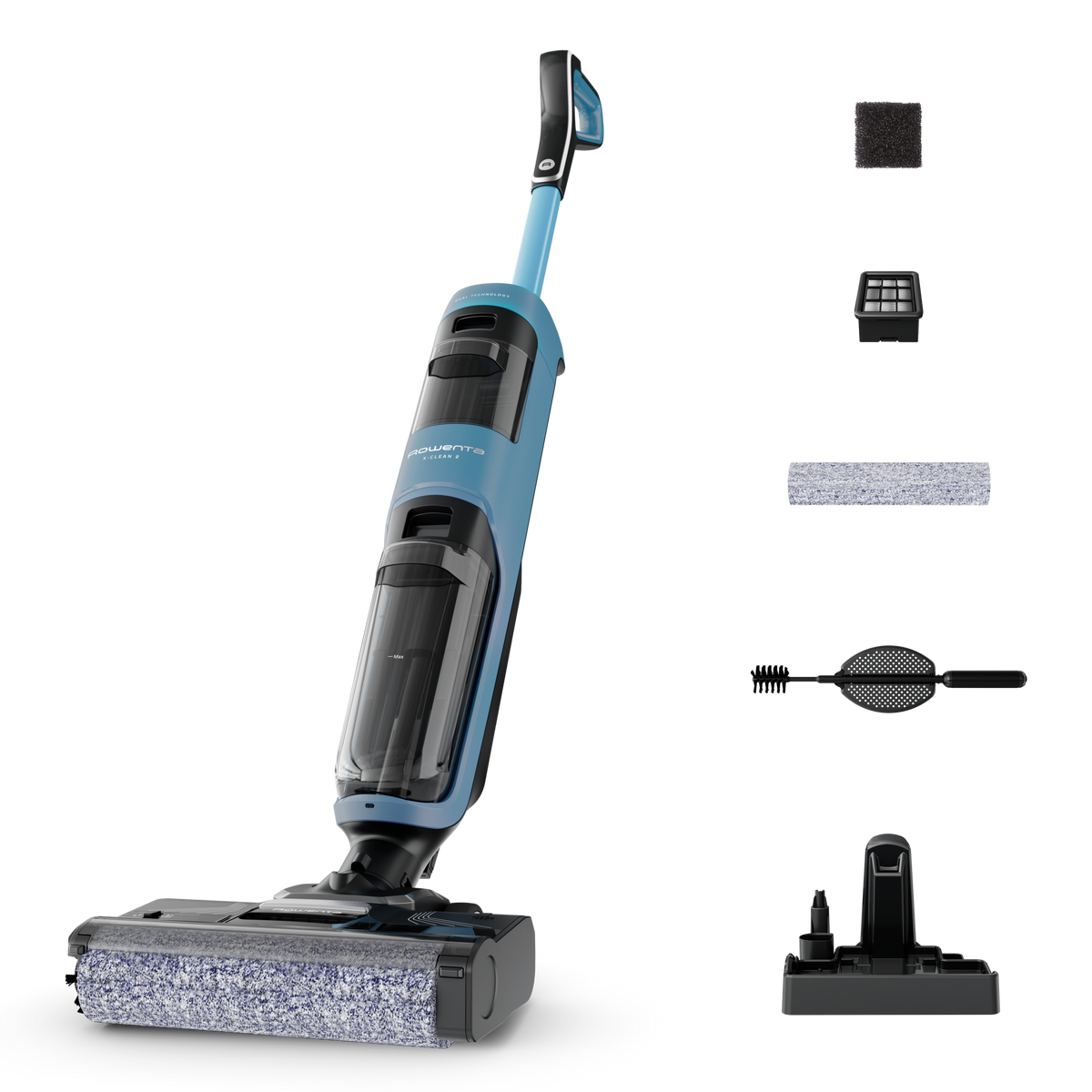 X-Clean&nbsp;2, Aspirateur laveur sans fil, Nettoyage 2-en-1 pour un gain de temps assuré