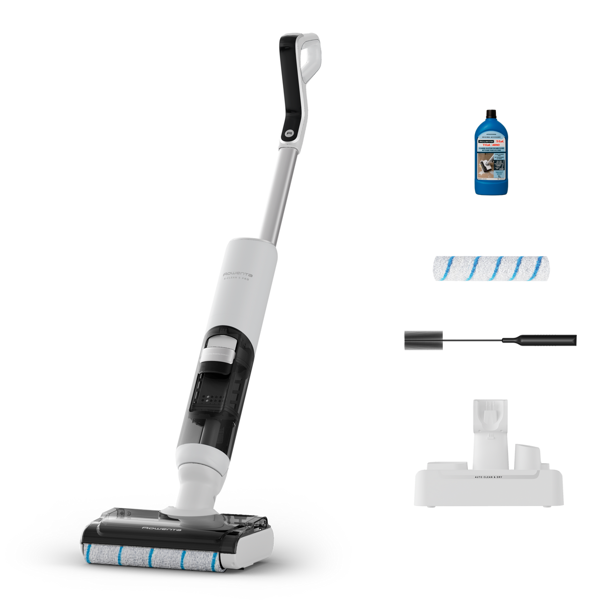 X-Clean&nbsp;5 Pro, Aspirateur laveur sans fil, Longue autonomie, Nettoyage et séchage automatique
