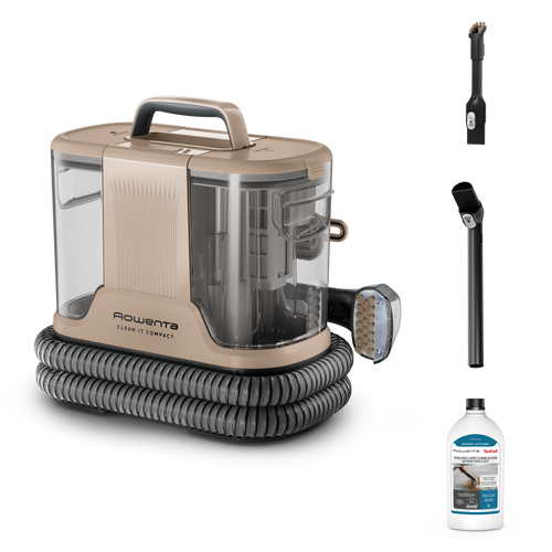 Clean It Compact, Détacheur, Nettoyeur de tapis, Résultats rapides, Design compact