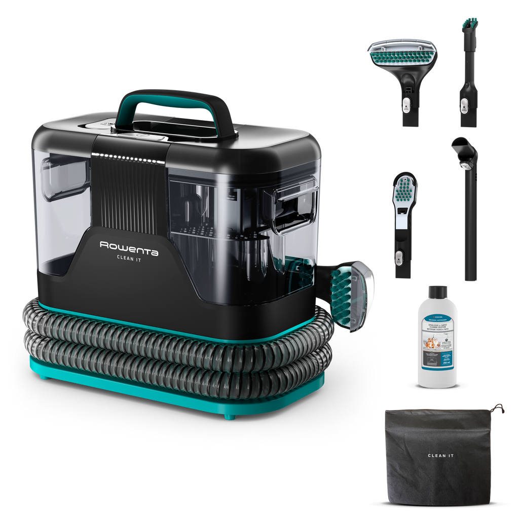 Clean It, Shampouineuse Détacheur, 750W, Polyvalent, Tous textiles