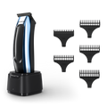 Barber Experience, Tondeuse de finition pour homme, Lame en T, Revêtement DLC