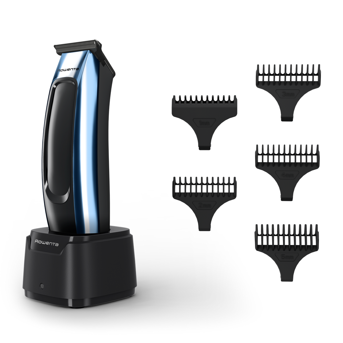 Barber Experience, Tondeuse de finition pour homme, Lame en T, Revêtement DLC