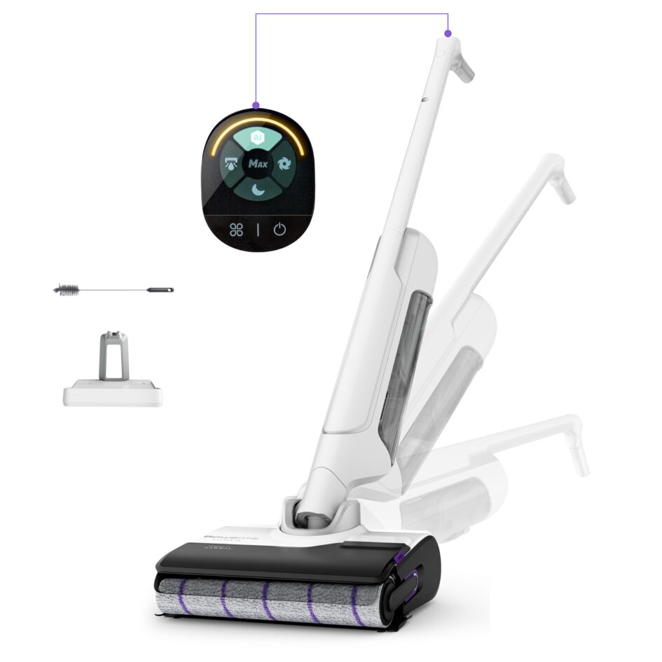 X-Clean&nbsp;10, Aspirateur laveur sans fil, Longue autonomie, Nettoyage et séchage automatique