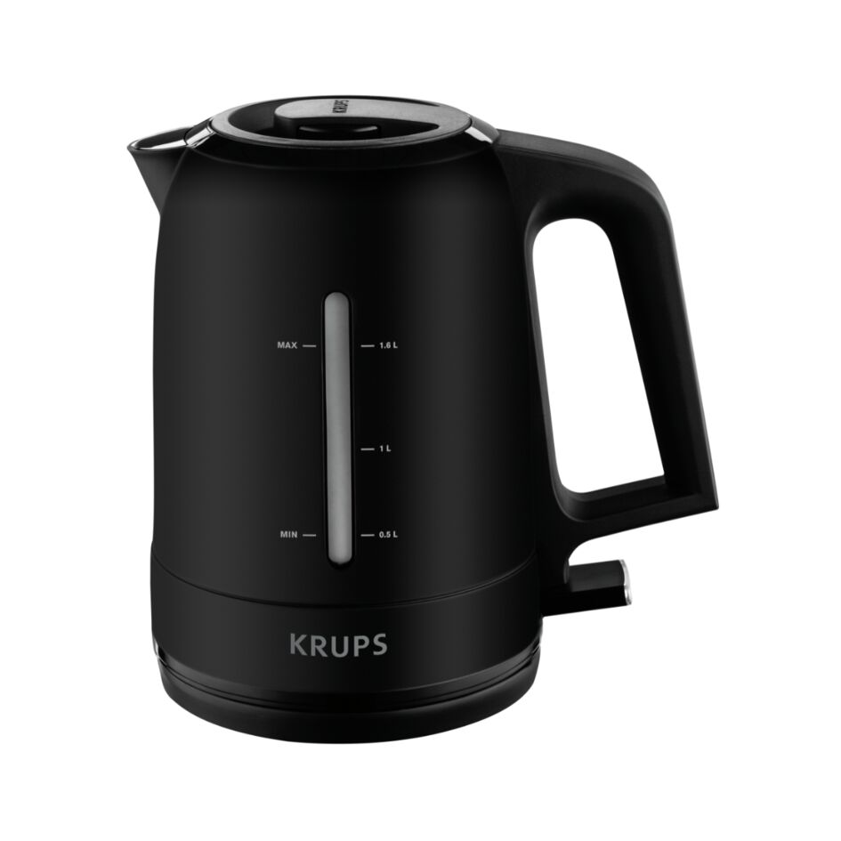 KRUPS Bouilloire, 1.6L,  Noire, KRUPS BW244810