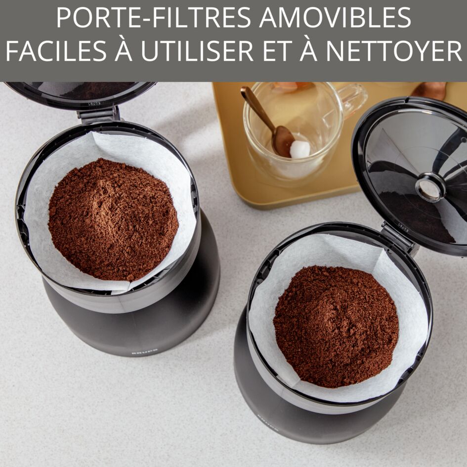 KRUPS Duothek, Cafetière isotherme double préparation, KRUPS KT850110