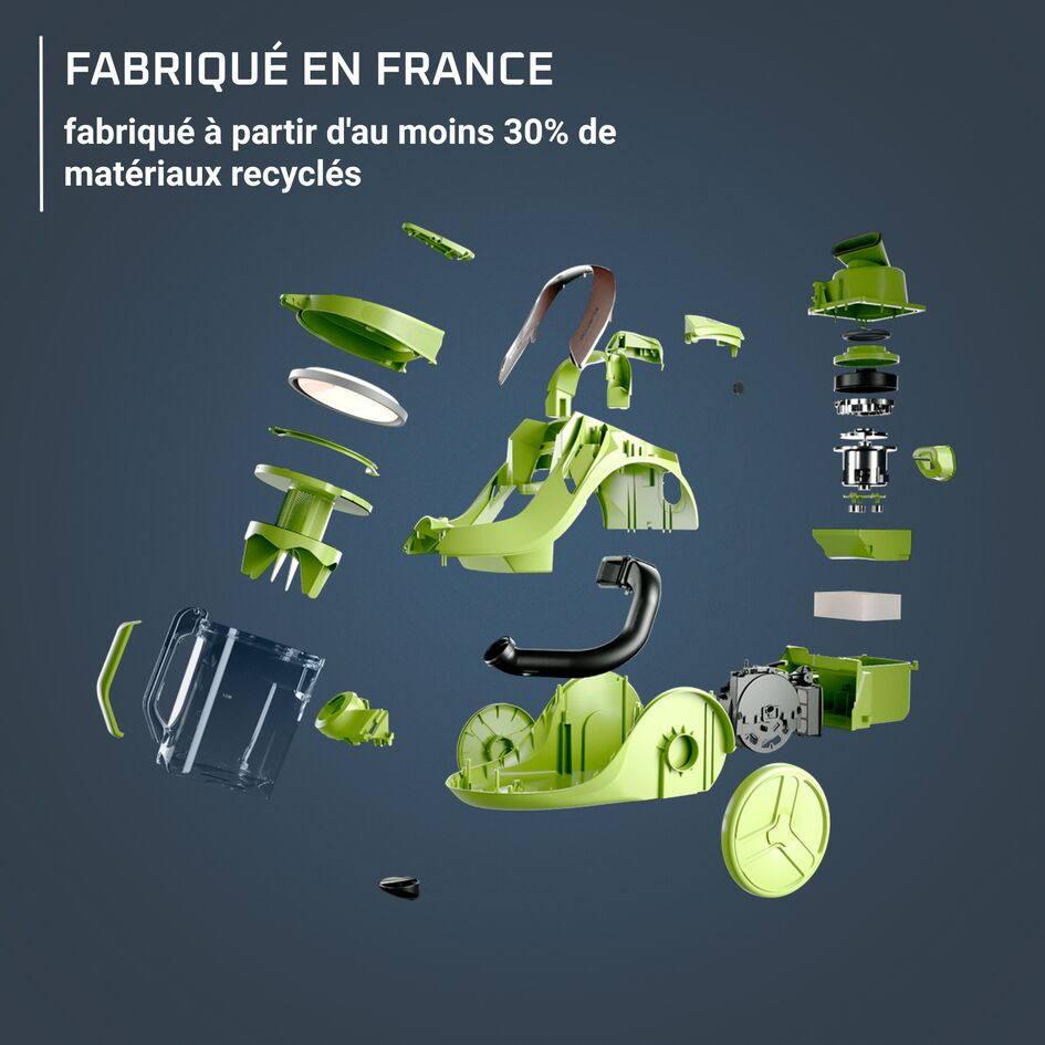 G-Force Cyclonic Silence, Aspirateur Sans Sac, Silencieux