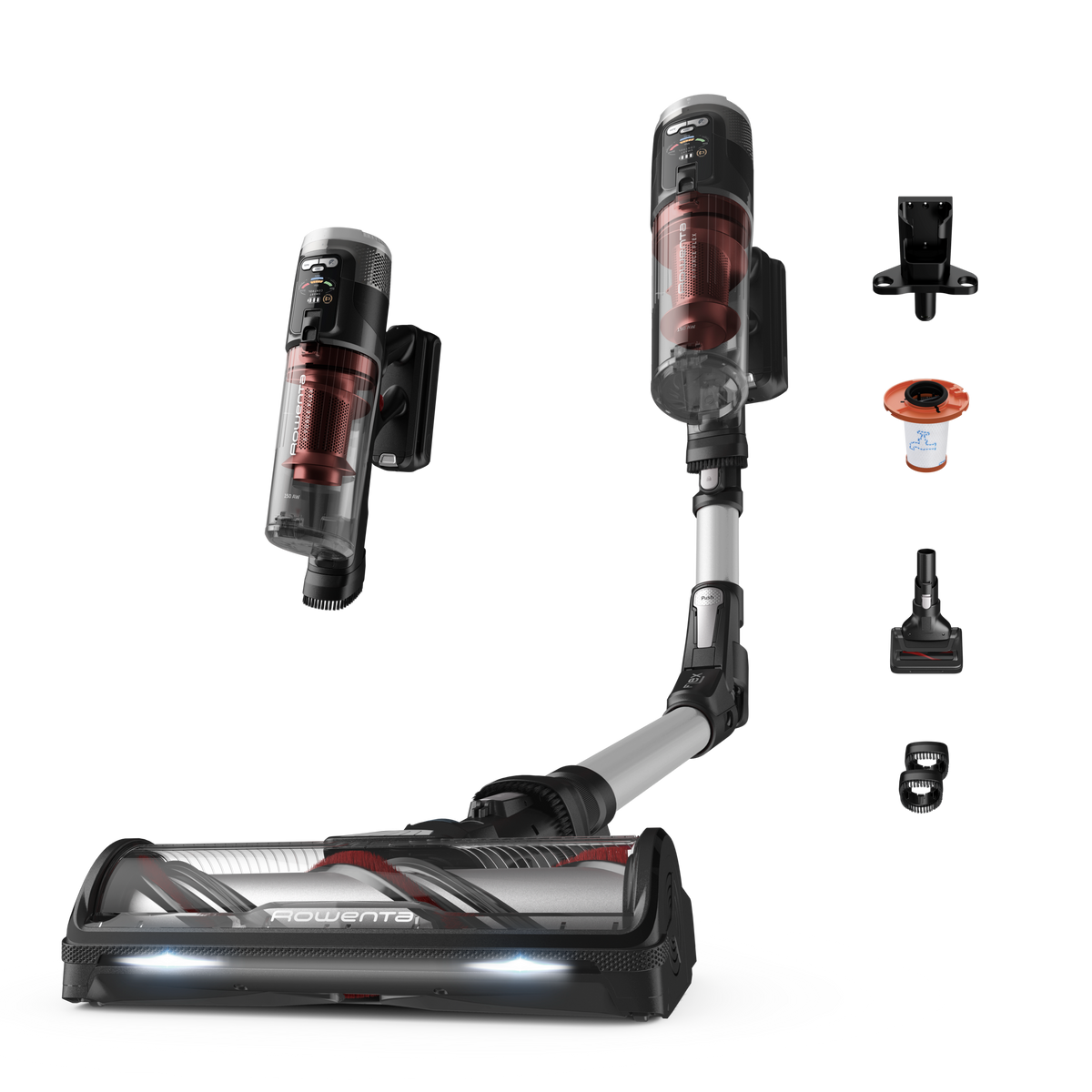 X-Force Flex 13.60, Aspirateur balai sans fil, 150 AW, 60 min, Animaux